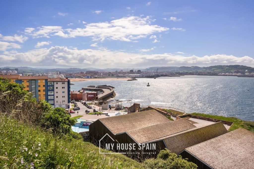 Myhousespain - Piso En Cimadevilla Junto Al Mar Gijon Exterior photo